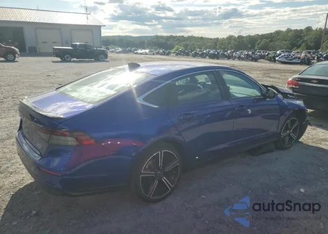 2025 Honda Accord Hybrid Sport из США, поврежденный, VIN 1HGCY2F54SA002370